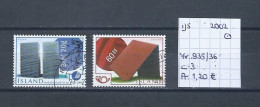 (TJ) IJsland 2002 - YT 935/36 (gest./obl./used) - Gebraucht