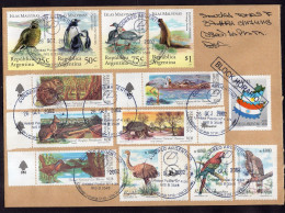 Argentina - 2002 - Modern Stamps - Birds - Diverse Stamps - Brieven En Documenten