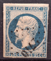 France 1852 Louis-Napoléon N°10 Ob PC 2710 Au Filet En Bas  Cote 45€ - 1852 Louis-Napoléon