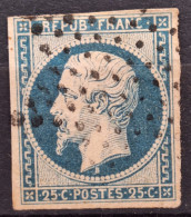 France 1852 Louis-Napoléon N°10 Ob étoile Court Mais Pas Touché  Cote 60€ - 1852 Louis-Napoléon