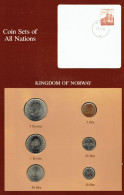 NORWAY - NORVEGE - Set Complet MINT - Fleurs De Coins Under Blister - YEAR 1981. - Norvège