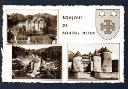 Luxembourg. Bonjour De Bourglinster ( Junglister-Grevenmacher ). Château Et Armoiries De Bourglinster ( XIIème S.) 1960 - Sonstige & Ohne Zuordnung