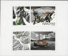 FEROE ISLANDS /FAROE /FARÖER / FØROYAR - EUROPA 2020 -"ANTIGUAS RUTAS POSTALES - ANCIENT POSTAL ROUTES".- SERIE 2 V. - C - 2020