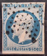 France 1852 Louis-Napoléon N°10 Ob étoile Muette TB  Cote 60€ - 1852 Luis-Napoléon