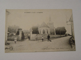 YONNE-FLOGNY-L'EGLISE ANIMEE - Flogny La Chapelle