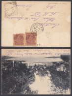 CRETA - 1900 -  Yvert 1 Obliterato Su Cartolina Viaggiata. - Creta