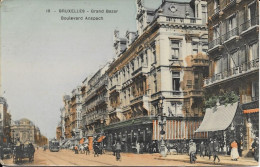 Bruxelles Grand Bazar  1-10-1909 - Lanen, Boulevards