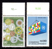 UNITED NATIONS GENEVA - 1983 TRADE & DEVELOPMENT SET (2V) FINE MNH ** SG G117-G118 - Ongebruikt