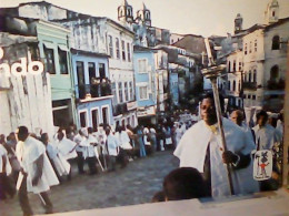 Salvador Bahia (Brasile) Processione Della Settimana Santa, Holy Week Procession, Procession De La Semaine Sainte JQ4144 - Salvador De Bahia