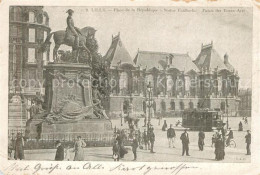 43202960 Lille Antwerpen Place De La Republique Statue Faidherbe Palais Des Beau - Merksplas