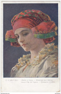 "Girl From The Hana Region" By Kamil Vladislav Muttich Old Vintage Postcard Unused B170325 - Muttich, C.V.