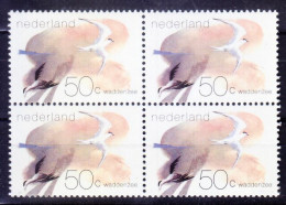Netherlands 1982 MNH Blk 4, Birds, Sandwich Tern, Common Eider - Marine Web-footed Birds