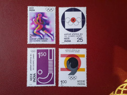 1976	India Olympic Games (F72) - Unused Stamps
