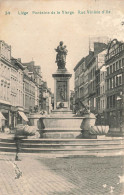 BELGIQUE - Liège - Fontaine De La Vierge - Rue Vinâve D'Ile - Carte Postale Ancienne - Liege