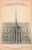 BELGIQUE - Liège - Eglise Saint Vincent - Réédification De L'Eglise De L'Abbaye De Villers - Carte Postale Ancienne - Liege