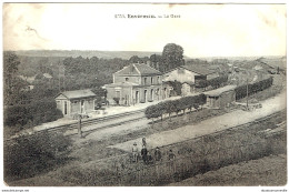 CPA - 76 - ENVERMEU - La Gare - Chemin De Fer - Envermeu