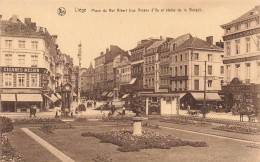 BELGIQUE - Liège - Place Du Roi Albert (rue Vinâve D'Ile Et Statue De La Vierge) - Carte Postale Ancienne - Liege