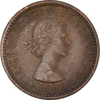 Monnaie, Grande-Bretagne, Farthing, 1954 - B. 1 Farthing