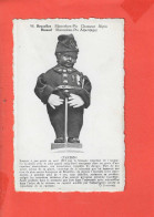 MANNEKEN PIS Cpa Chasseur Alpin 98 Avec Citation Ducornet - Berühmte Personen