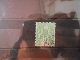 GABON YT 19 ALLEGORIQUE 5c Vert-jaune - Used Stamps