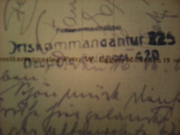 NAK Feldpost,  1918, Ortskommandatur 225 - Feldpost (Portofreiheit)