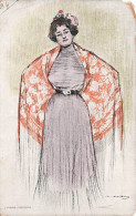 ILLUSTRATEUR - Ramon Casas - Femme - Carte Postale Ancienne - Other & Unclassified