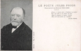 CÉLÉBRITÉS - Le Poète Jules Prior - Portrait - Beaumont Le Roger - Carte Postale Ancienne - Escritores