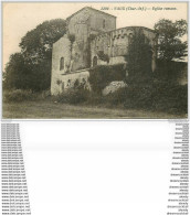 17 VAUX. Eglise Romane 1935 - Vaux-sur-Mer