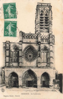 FRANCE - Soissons - La Cathédrale - Façade Principale - Carte Postale Ancienne - Notre Dame De Paris