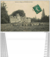 27 PINTERVILLE. Le Château Belle Animation Vers 1909 - Pinterville