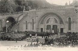 FRANCE - Lourdes - La Procession Et La Bénédiction Des Malades - LL - Animé - Carte Postale Ancienne - Lourdes