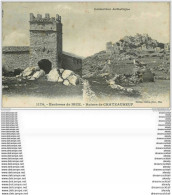 06 CHATEAUNEUF. Les Ruines 1908 - Contes