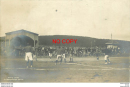 Photo Cpa HAMELN. Camp De Prisonniers, Une Partie De Football, Photographe Anstalt - Hameln (Pyrmont)