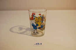 C131 Verre Schtroumpf - Peyo - 1991 - Colelctor - Bicchieri