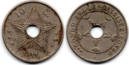 MA 29014  / Congo Belge 10 Centimes 1911 TB+ - 1910-1934: Alberto I