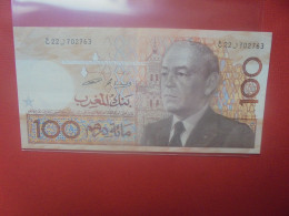 MAROC 100 DIRHAMS 1987-91 Circuler (B.31) - Marruecos