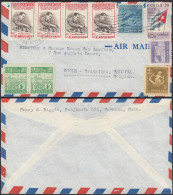 Cuba 1951 - Lettre Par Avion De L' Havanne à Destination Uccle-Bruxelles-Belgique. Theme: "Échec".... (EB) DC-12253 - Used Stamps