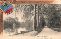 FRANCE - Fontainebleau - Le Palais - Allée Du Sully - Carte Postale Ancienne - Fontainebleau