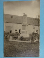 Carte Photo Baileux Monument Aux Morts - Chimay