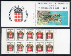 Monaco Timbre Neuf, Yv 1613, Carnet Usage Courant Non Plié, Daté 25.9.87, - Cuadernillos