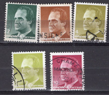 S8418 - ESPANA ESPAGNE Yv N°2456/60 - Used Stamps