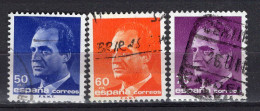 S8428 - ESPANA ESPAGNE Yv N°2616/18 - Used Stamps