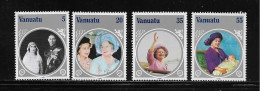 VANUATU  ( DIV - 306 )   1985   N° YVERT ET TELLIER  N°  714/717     N** - Vanuatu (1980-...)