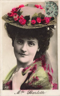 FANTAISIES - Femme - Mademoiselle Barlette - Carte Postale Ancienne - Mujeres