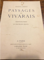 Paysages Du Vivarais. - Ohne Zuordnung