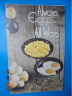 Always Eggs.... All Ways - American Egg Board 1974 - Nordamerika