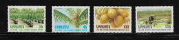 VANUATU  ( DIV - 318 )   1987   N° YVERT ET TELLIER  N°  759/762     N** - Vanuatu (1980-...)