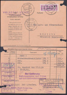 Zittau 19.3.57, "offene Sendung" ZKD B7 Auf Karte VEB ROBUR-Werke, Aktenlochung Ausgerissen - Brieven En Documenten