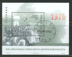 POLAND 2006 MICHEL NO BL.172 USED - Used Stamps