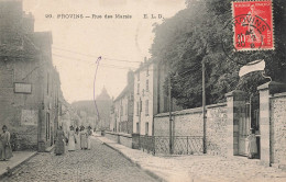 Provins * 1908 * Rue Des Marais * Villageois - Provins